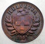 1.306 ELVETIA 2 RAPPEN 1941 B