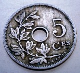 2.158 BELGIA 5 CENTIMES 1906 BELGIQUE, Europa, Cupru-Nichel