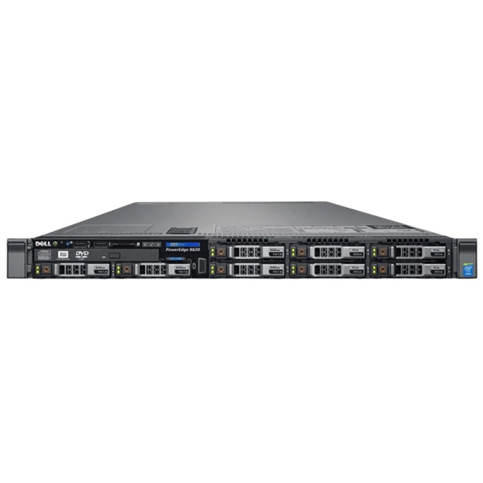 Server Dell PowerEdge R630, 8 Bay 2.5 inch, 2 Procesoare, Intel 8 Core Xeon E5-2620 V4 2.1 GHz, 256 GB DDR4 ECC, 2 x 200 GB SSD ENTERPRISE, 12 Luni Ga