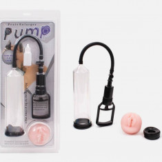 Penis Enlarger Pump Soft Pussy - Pompa pentru Marirea Penisului, 20 cm