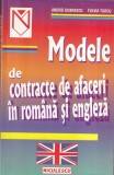 Andrei Dobrescu, Fulvia Turcu - Modele de contracte de afaceri in romana si