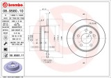 BREMBO 08.9580.11 PRIME LINE - UV Coated Disc frana