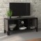 Dulap TV ,gri,105x36x47 cm,metal și MDF