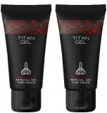 Set 2 Bucati - Titan Gel pentru Marirea Penisului 50 ml