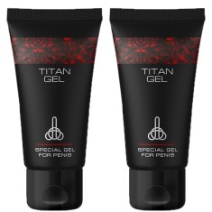 Set 2 Bucati - Titan Gel pentru Marirea Penisului 50 ml