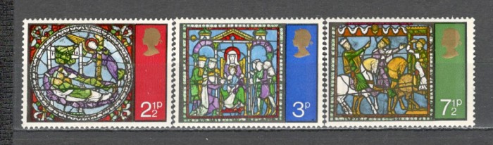 Anglia/Marea Britanie.1971 Nasterea Domnului-Vitralii GA.125