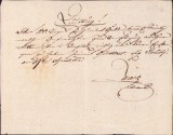 HST A354 Chitanță olografă 1822 limba germană