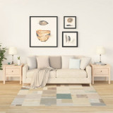 Cumpara ieftin Mese laterale, 2 buc., 50x50x49 cm, lemn masiv de pin