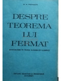 M. M. Postnikov - Despre teorema lui Fermat (editia 1983)