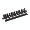 Organizator metalic cabluri, 1U, 24 out - ASYTECH Networking ASY-CM-24