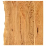 Blat lavoar de baie, 80x52x2,5 cm, lemn masiv de acacia GartenMobel Dekor, vidaXL