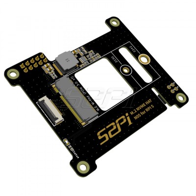 Placa expansiune PCIe-NVMe M.2 2242 pentru Raspberry Pi 5 foto
