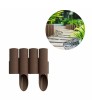 Palisade din plastic maro 23 cm x 25,5 cm