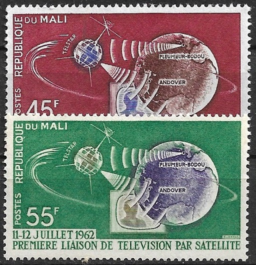 B2972 - Mali 1962 - Cosmos 2v., neuzat,perfecta stare