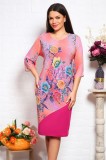 Cumpara ieftin Rochie Eleganta Tresa Fucsia - 56Marimea, Yves