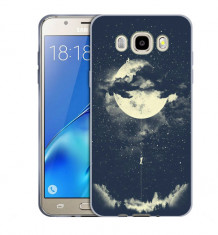 Husa Samsung Galaxy J5 2016 J510 Silicon Gel Tpu Model Moon Climbing foto