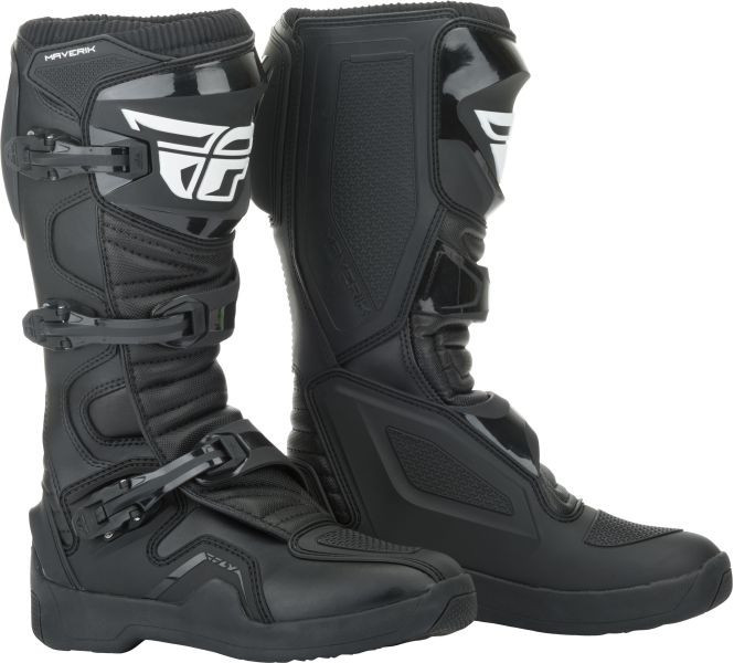 Cizme Piele Moto Fly Maverik Racing Negru Marimea 14 FLY 364-67114