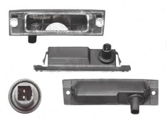 Lampa numar Fiat Punto 1 (176), 10.1993-09.1999, spate, Dreapta, C5W; cu suport becuri, TYC foto