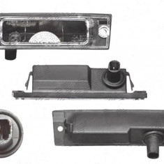 Lampa numar Fiat Punto 1 (176), 10.1993-09.1999, spate, Dreapta, C5W; cu suport becuri, TYC