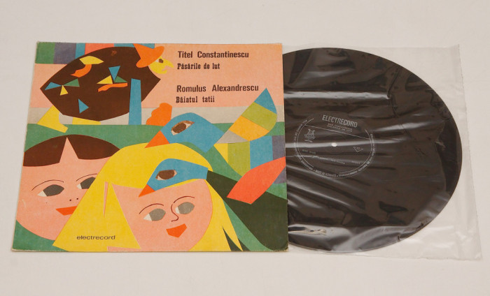 Titel Constantinescu - Pasarile de lut - disc vinil ( vinyl , LP ) povesti