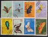Romania 1964 - Insecte din fauna, serie stampilata