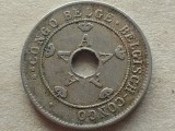 CONGO BELGIAN-10 CENTIMES 1910