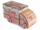 Cumpara ieftin Cutie Depozitare Craciun Masinuta Metal Multicolor Decorer 22x9.5x11 cm