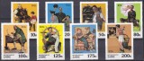 DB1 Pictura Zair Norman Rockwell 6 v. MNH