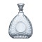 Sticla cu design 3D pentru lichior/whisky, Kopenpal, Transparent, 750 ml
