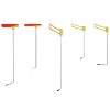 Set reparatii deformari auto fara vopsea, 5 piese, otel elastic