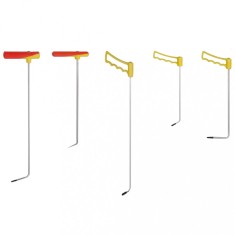 vidaXL Set reparații deformări auto fără vopsea, 5 piese, oțel elastic 210591