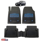 Covorașe Auto TeamCar&reg; Tip Tăviță Compatibile Dacia Sandero I (2008&ndash;2012) - Blue, Cauciuc