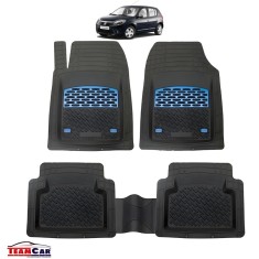 Covorașe Auto TeamCar&reg; Tip Tăviță Compatibile Dacia Sandero I (2008&ndash;2012) - Blue