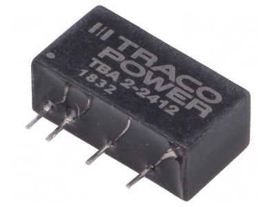 Convertor DC/DC 2W 24V la 12V 165mA foto