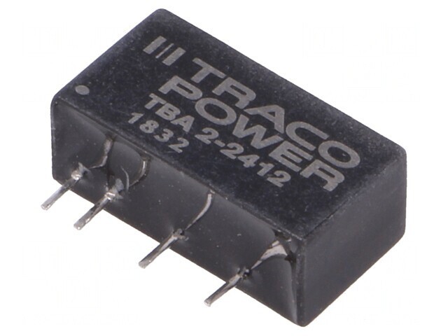 Convertor DC/DC 2W 24V la 12V 165mA
