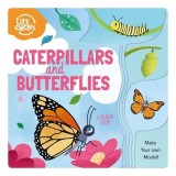 Carti pentru copii: Caterpillars and Butterflies de Loree L. Smith | Ciclu de viata fluture | Varsta 5-8 ani