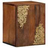 VidaXL Dulap de baie 38x33x48 cm din lemn solid de mango