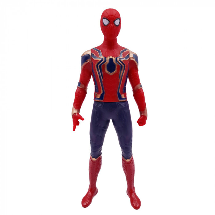 Figurina Ultimate Spiderman IdeallStore&reg;, Avenge Assembled, plastic, 22 cm, rosu
