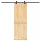 Gossi usa glisanta cu set de feronerie 70x210 cm, lemn masiv de pin