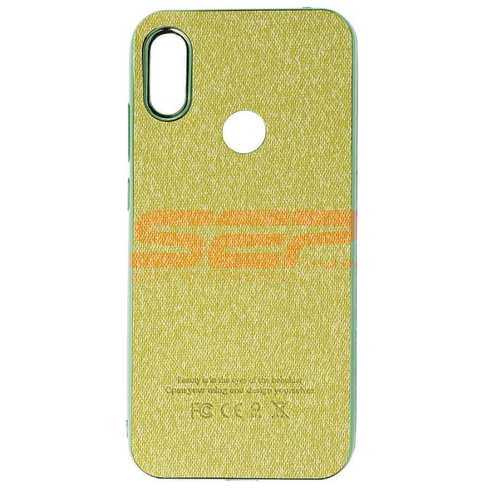 Toc TPU Leather Denim Huawei Y6 2019 Green