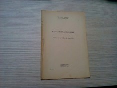CASTANII DELA BAIA-MARE - Victor C. Tufescu - 1936, 12 p.