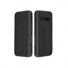 Husa Compatibila cu Samsung Galaxy S10 Techsuit Safe Wallet Plus Negru