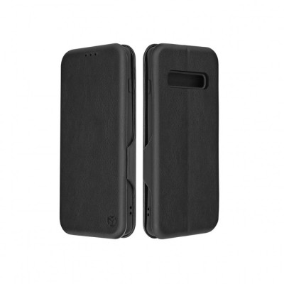 Husa Compatibila cu Samsung Galaxy S10 Techsuit Safe Wallet Plus Negru foto