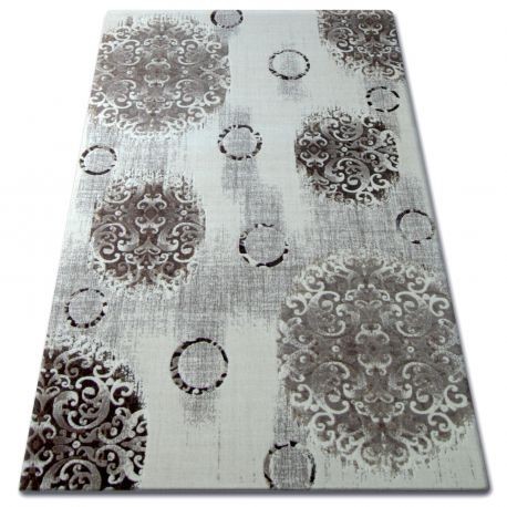Covor acril Florya 0362 bej crem, 80x150 cm