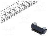 Conector PCB-PCB mamă 20 PIN 0,8mm ERF8 aurit SMT 1,4A SAMTEC
