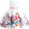 Pentru Cosplay Rochie elegantă cu flori pentru fete Tineret Adult Fashion Fundă