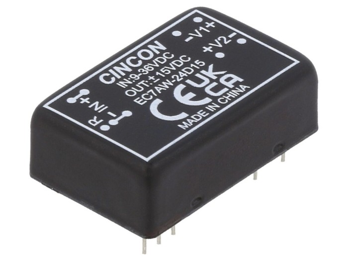 Convertor DC/DC 10W 9-36V la 15V