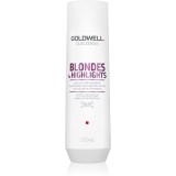 Goldwell Dualsenses Blondes &amp; Highlights șampon pentru păr blond neutralizeaza tonurile de galben 250 ml