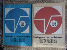 CULEGERE DE PROBLEME MATEMATICA - Carbunaru (Enunturi + Rezolvari) foto