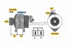 Generator / Alternator OPEL CORSA C (F08, F68) (2000 - 2009) BOSCH 0 986 048 301